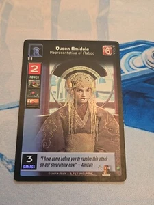 Star Wars Young Jedi CCG Queen Amidala Representative of Naboo Foil F6 - NM/MT - Picture 1 of 2