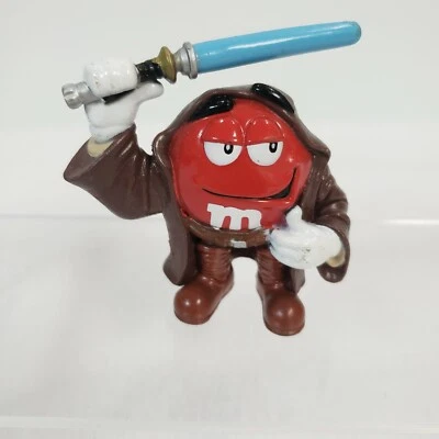 STAR WARS M & M OBI WAN KENOBI 2005 HASBRO CHOCOLATE EMPIRE FIGURE 2.5in high - Image 1 of 4