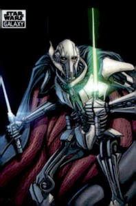 2022 Galaxy Chrome Star Wars General Grievous #54