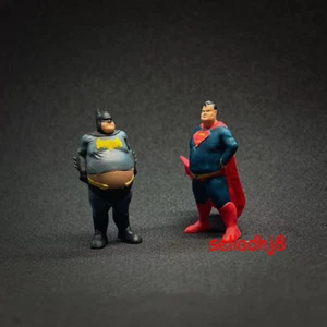 1/64 Scale Obesity Super Hero Figure Model Scene Accessories Toy DIY Ornament - Picture 1 of 6