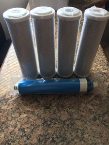 GE FX12P GE FX12M RO Pre & Post Filter 50 GPD Membran Set 5 Filter - Bild 1 von 1