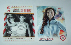 Two Olympic Stars Cards