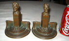 ANTIQUE W.B. WEIDLICH BROTHERS BRONZE LINCOLN MONUMENT US CIVIL WAR ART BOOKENDS