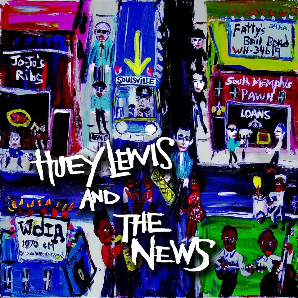 HUEY LEWIS & THE NEWS SOULSVILLE NEW CD - Image 1 of 1