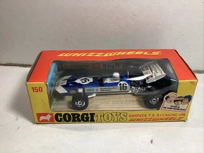 Corgi Whizzwheels 150 Surtees TS9 F1 Race Car In Original Box 1972 - Image 1 of 4