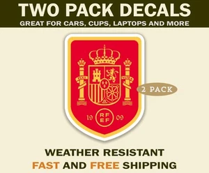 Selecao Espanhola De Futebol Sticker Decals for soccer fans. - Picture 1 of 4