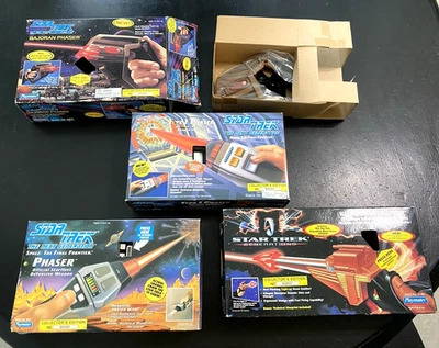 Lote de 4 Playmates Star Trek Next Generation/Generations Edición Coleccionista Foto 1 de 4