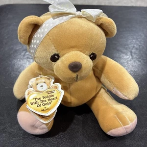 Cherished Teddies 516562 Karen Plush Teddy Bear Heart Of Gold Rare - Picture 1 of 2
