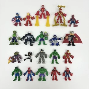 Marvel Super Hero Squad Lot of 20 Figures X-23 Thor Spider-Man Hulk Rhino Venom - Picture 1 of 10