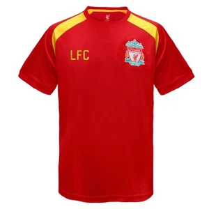 Liverpool FC Boys T-Shirt Poly Kids OFFICIAL Football Gift - Picture 1 of 28