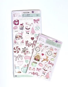 Prima Marketing -Santa Baby Stickers & Chipboard - Frank Garcia - Pink Christmas - Picture 1 of 7