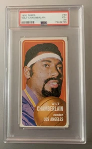 1970 Topps Basketball #50 Wilt Chamberlain Lakers HOF PSA 3.5 VG+ - Picture 1 of 7