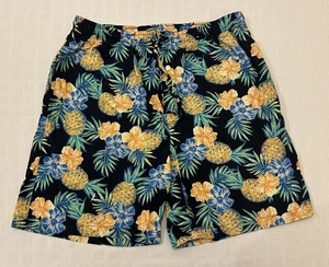 Stafford Hawaii-Druck Schlafshorts Lounge normale Passform 100 % Baumwolle Large  - Bild 1 von 11