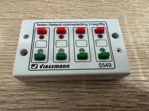 Viessmann 5549 Stellpult mit Rückmeldung Top Zustand volle Funktion - Bild 1 von 2