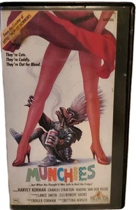 Munchies ( Cult Fantasy Comedy 1987 ) Rare Tested Vintage VHS - Excellent Shape - Picture 1 of 3
