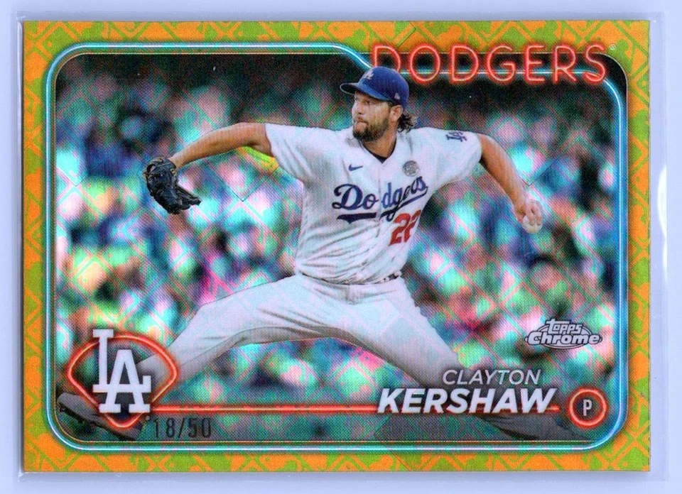 2024 Topps Chrome, Chrome Update, Gilded, Logo, Color Parallels Pick Your Card - Image 1 of 1