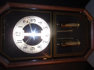 DYNESTY - Reloj de pared colgante grande con 2 campanas - Imagen 1 de 4