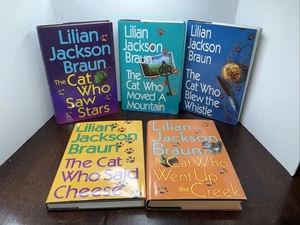 Lillian Jackson Braun Buch 5 Stück The Cat Who Hardcover - Bild 1 von 11