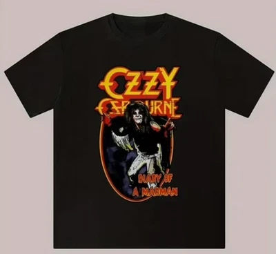 Camiseta gráfica Ozzy Osbourne negra para hombre Foto 1 de 3