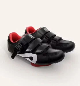 Peloton PL-SH-B-44 Black Red Cycling Cleat Shoes Size 10.5 Mens 44 Unisex Adult - Picture 1 of 6