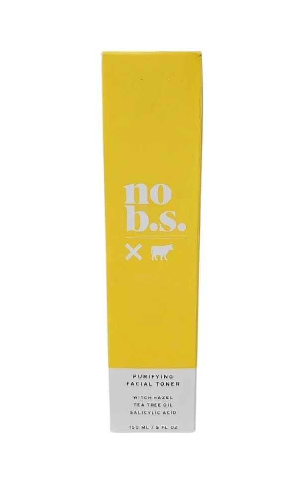 No B.S. Toner facial purificador ácido salicílico e óleo de árvore do chá de avelã bruxa selado - Imagem 1 de 1