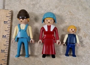 Vintage Playmobil 3278 Covered Wagon 1992 Pioneer Western Figures Family Lot - Picture 1 of 2