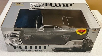 1968 DODGE CHARGER, Steve McQueen Bullitt, Ertl American Muscle,1/18, NIB,33117. - Image 1 of 4