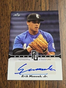 2013Leaf Perfect Game Erik Manoah Jr Auto SP Rookie Prospect (Minors)  - Picture 1 of 2