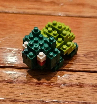 Bulbasaur Pokémon Nano Block Figure Build 1.5 Mini Building Block Figure Toy - Image 1 of 4