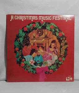 A Christmas Music Festival - Vinyl LP SL6688 Crosby, Martin, Campbell, 33rpm 12" - Bild 1 von 6