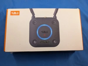 1Mii B06TX Black AptX HD Long Range Bluetooth Wireless Audio Transmitter - Photo 1/3