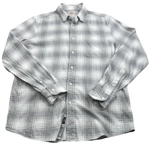 Faherty Legend Soft Stretch Flannel Button Shirt Mens Medium - Picture 1 of 14