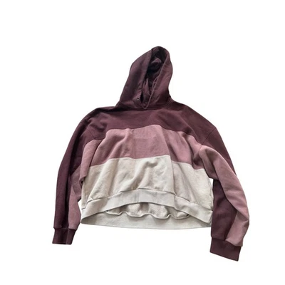 Sudadera con Capucha Recortada Colección Abercrombie & Fitch Soft Colorblock XL Foto 1 de 4