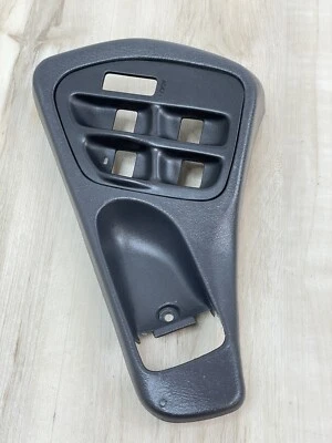 1995-1999 Subaru Legacy OEM DRIVER DOOR MASTER WINDOW SWITCH TRIM BEZEL *GRAY* - Image 1 of 4