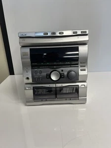 Sony HCD-RX55 Disc Ex-Change 3-CD & TAPE Mini Hi-Fi Component System, Read Desc - Picture 1 of 21