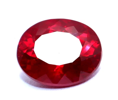 40+ Ct Natural Certified BURMA Pigeon Blood Red Ruby Unheated Loose Gemstone - Image 1 of 4