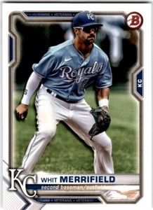 2021 Bowman #1 Whit Merrifield