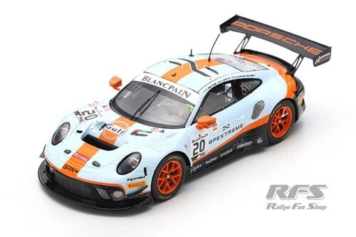 Porsche 911 GT3 R Winner 24h Spa 2019 GPX Racing 1:43 Spark 43SPA2019 - Bild 1 von 1