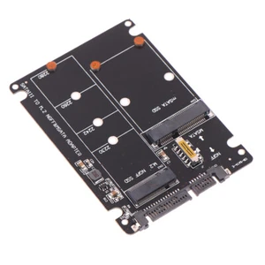 SATA 60Gbps To M2 NGFF SATA SSD MSATA SSD Adapter Hard Disk Adapter Board - Afbeelding 1 van 12