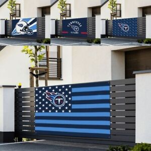 Tennessee Titans Party Banner 47x71in Outdoors Flag Banner fans Gift