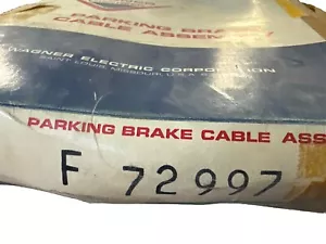 Wagner Parking Brake Cable FC72997 Emergency Brake - Picture 1 of 2
