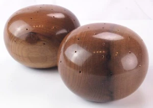 Myrtle Wood Hat Pin Display ? Set by Orin L. Hess Gold Beach Oregon Rogue River - Picture 1 of 7