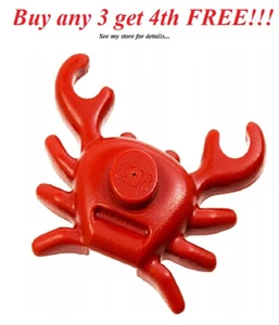 ☀️NEW LEGO Minifigure Mini Figure Minifig Animal Pet Crab Red - Picture 1 of 2