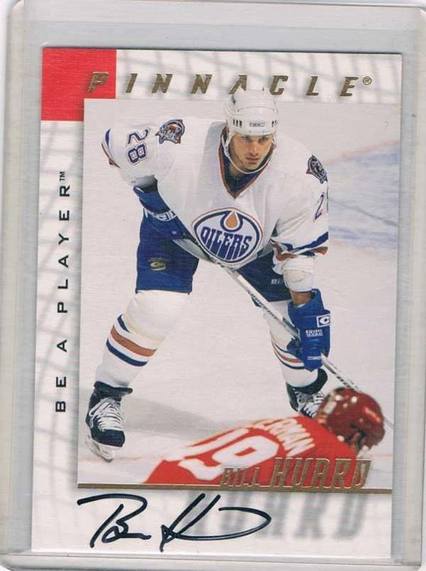 1997-98 Be A Player Autographs #31 Bill Huard NM-MT Auto Oilers - Image 1 of 1