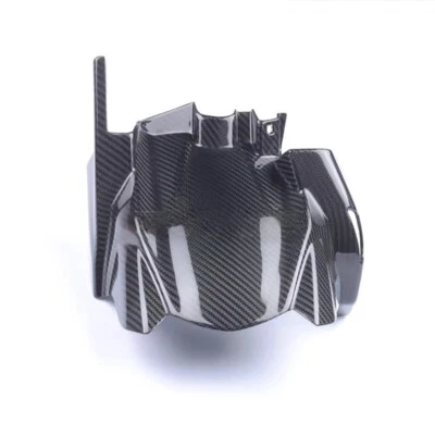 Para Ninja 650 2017-2024 Fibra de Carbono Real Neumático Trasero Abrazador Guardabarros Guardabarros Capucha Foto 1 de 2