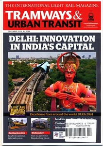 TRAMWAYS & URBAN TRANSIT 1044 DEC24 Delhi,Basel,Woltersdorf,Dusseldorf,Trondheim - Picture 1 of 1