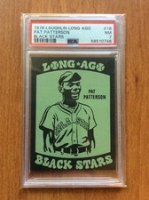 1978 Laughlin Long Ago Black Stars Pat Patterson PSA 7