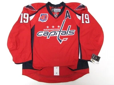 CAMISETA BACKSTROM WASHINGTON CAPITALS HOME 40 ANIVERSARIO REEBOK EDGE 2.0 7287 Foto 1 de 4