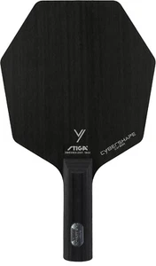 STIGA Table Tennis Racket Cyber Shape Carbon ST Hexagonal Racket 160202013 Japan - Picture 1 of 7