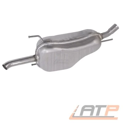 BESTPRICE ENDSCHALLDÄMPFER SCHALLDÄMPFER FÜR OPEL ZAFIRA A F75 1.6 1.8 BJ 03-05